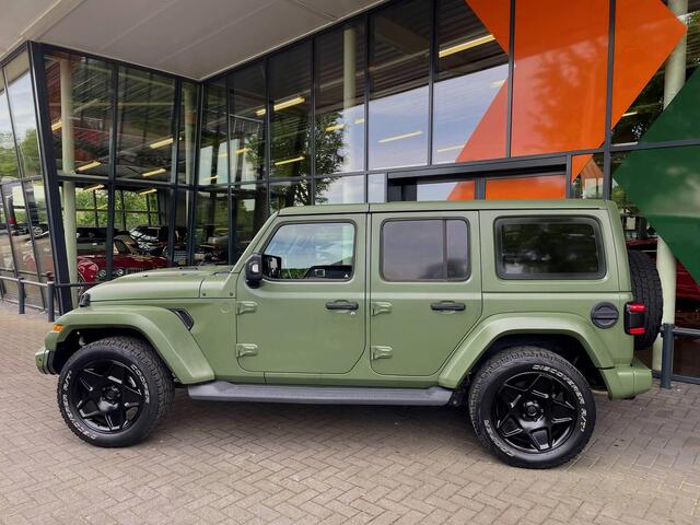 Jeep WRANGLER 2.0T Sterling Geel kenteken | Volleder | Alcantara Dash | Urban LM | Cabriodak | Sportuitlaat | Dikker dan een Brute!