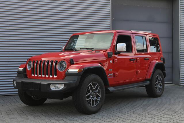Jeep WRANGLER Unlimited 4xe 380 Overland I Aut. I Hybrid I Hardtop I Carplay I Leder I 120 km!
