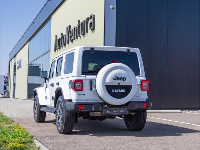Jeep WRANGLER Unlimited 4xe 380 Sahara | Camera | Leder | Adaptive Cruise | Stoel/stuur verwarm.