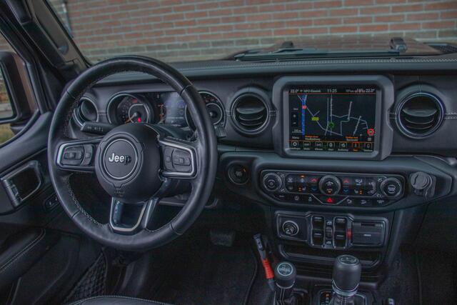 Jeep WRANGLER 2.0T Sahara VAN, Origineel NL, Leder, Keyless, Kahn, Stoel & Stuurverwarming, Trekhaak, Carplay, Full LED, Camera.