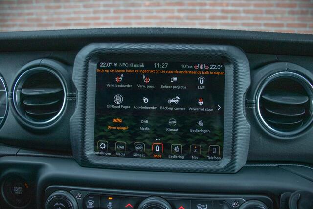 Jeep WRANGLER 2.0T Sahara VAN, Origineel NL, Leder, Keyless, Kahn, Stoel & Stuurverwarming, Trekhaak, Carplay, Full LED, Camera.