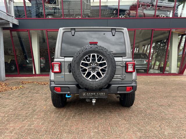 Jeep WRANGLER Unlimited 4xe 380 Sahara | Leder | Navi | ACC | Stoel/Stuurverw. |