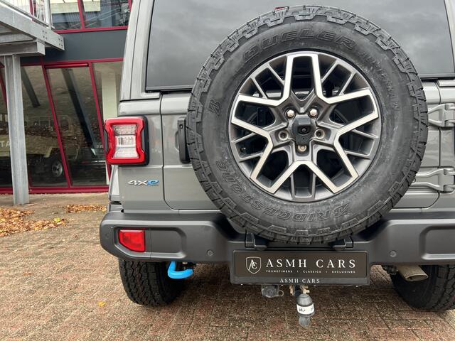 Jeep WRANGLER Unlimited 4xe 380 Sahara | Leder | Navi | ACC | Stoel/Stuurverw. |