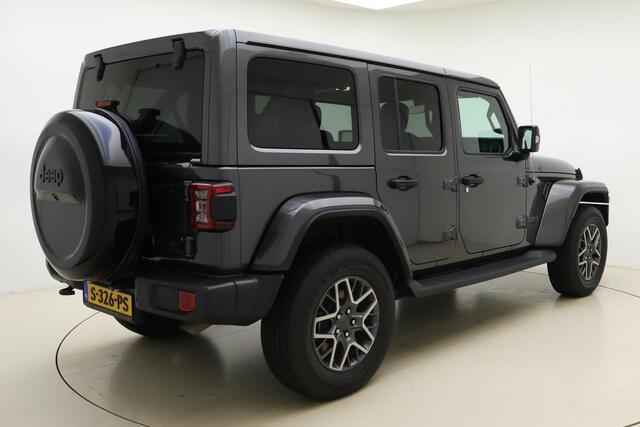 Jeep WRANGLER Unlimited 4xe 380 80th Anniversary Automaat |Front & rear camera | Adaptieve cruise control | Stoel & stuurverwarming | Lederen interieur | Navigatie | Climate control