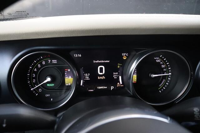 Jeep WRANGLER BRUTE 4xe 380 | LEDER | CAMERA | STOEL/STUURVERW | CRUISE | NAVI |