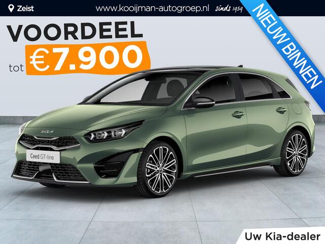 KIA CEE D Ceed 1.5 T-GDi GT-PlusLine Rijklaar vanaf ¤36.500,- Nu tijdelijke voordeel van ¤4.895,-
