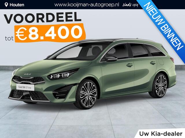 KIA CEE D Ceed Sportswagon 1.5 T-GDi GT-PlusLine Rijklaar vanaf ¤37.250,- Nu tijdelijke voordeel van ¤5.645,-