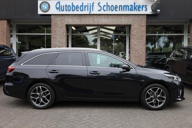 KIA CEE D Ceed Sportswagon 1.4 T-GDi GT-PlusLine TREKHAAK HALF-LEER CARPLAY STOEL/STUURVERW. JBL-SOUND ELEC.ACHTERKLEP ADAPTIVE-CRUISE CLIMA NAVI 2XPDC 17''LMV