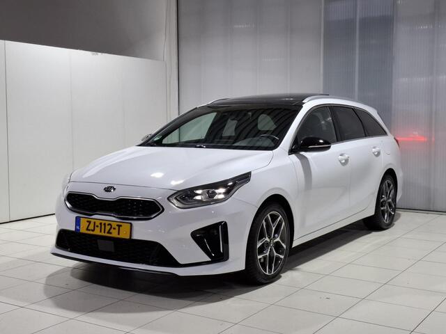 KIA CEE D Ceed Sportswagon 1.0 T-GDi GT-Line Stoel en stuur verwarming, schuif / kantel dak, Navigatie, Camera.