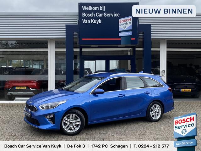 KIA CEE D Ceed Sportswagon 1.5 T-GDi DynamicLine / NL-Auto / 160 PK / 1e-Eigenaar / Trekhaak / Cruise-Control / Climate-Control / Apple-Carplay & Android-Auto / Armsteun-Voor / DAB Radio-Bluetooth / Navi / PDC-Achter met Camera / 16'' LMV / ENZ.
