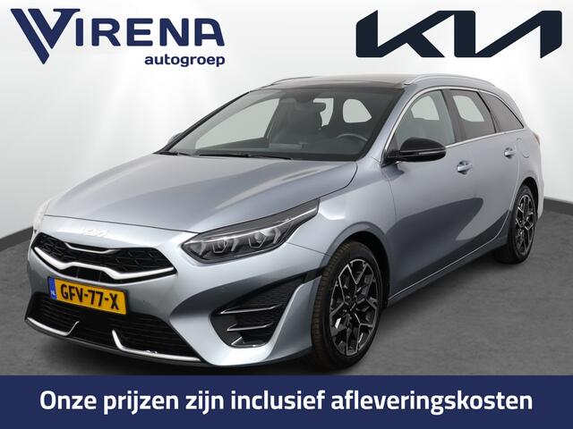 KIA CEE D Ceed Sportswagon 1.5 T-GDi GT-Line Apple Carplay/Android Auto - Cruise Control - Dodehoekdetectie - Panoramadak - Navigatie - Stuur/Stoelverwarming Fabrieksgarantie tot 07-2031