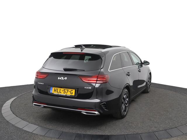 KIA CEE D Ceed Sportswagon 1.5 T-GDi GT-Line Automaat - Kantel/schuifdak - Navigatie - Adaptive Cruisecontrol - Achteruitrijcamera - Parkeersensoren - - Fabrieksgarantie tot 04-2032 of 150.000 km