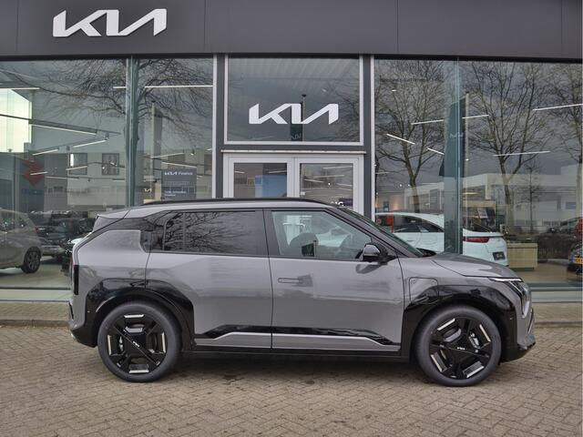 KIA EV3 GT-PlusLine 81.4 kWh Snel leverbaar! Navi+BT+360Cam Leder Pano-Dak Stoelverw.+Koeling HUD 19'LMV 10 jr. Garantie