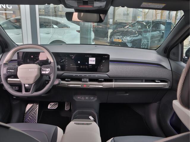KIA EV3 GT-PlusLine 81.4 kWh Snel leverbaar! Navi+BT+360Cam Leder Pano-Dak Stoelverw.+Koeling HUD 19'LMV 10 jr. Garantie
