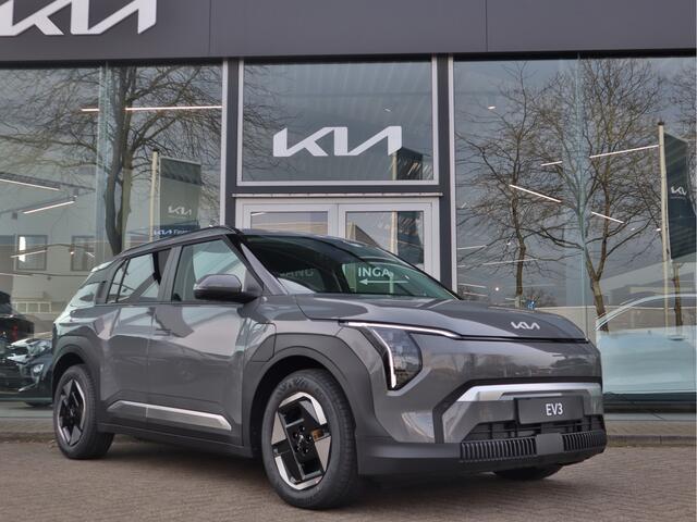 KIA EV3 Plus 81.4 kWh Snel leverbaar! Navi+BT+Cam Stoel+Stuurverw. LED 17''LMV 10 jr. Garantie