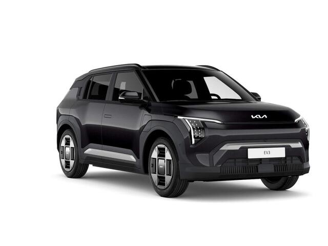 KIA EV3 Plus Advanced 81.4 kWh | Levering Juni | 600km Rijbereik | Navi | 19" | Adapt. Cruise | Clima | Schuif/Kanteldak | Stoel&Stuurverw. | Priv Glass | BSM | Harman Kardon | Private Lease ¤ 616,- Actie !