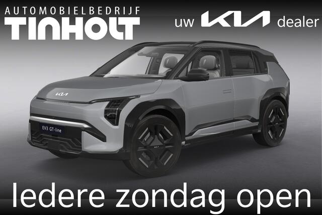 KIA EV3 GT-PlusLine 81.4 kWh - Dit jaar nog wegrijden! - SHALE GREY