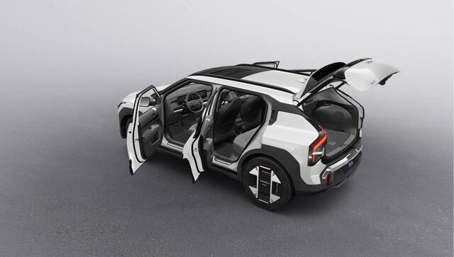 KIA EV3 Plus Advanced 81.4 kWh - Dit jaar nog wegrijden! - SNOW WHITE PEARL