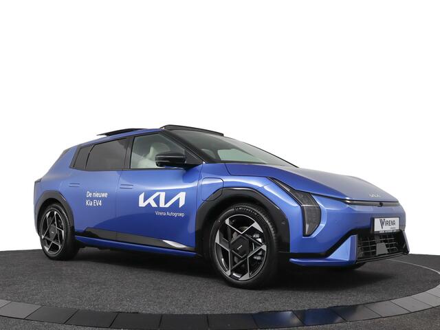 KIA EV4 Hatchback GT-PlusLine 81.4 kWh - DEMO - Head-up Display - 360 Camera - Stoelverwarming/ventilatie - Glazen Schuif-/kanteldak - Elektrisch verstelbare voorstoelen - Dodehoekcamera - Fabrieksgarantie tot 10-2032 - Direct leverbaar!