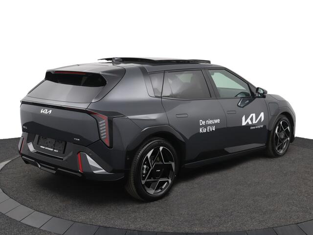 KIA EV4 GT-PlusLine 81.4 kWh - Head-up Display - Elektrisch verstelbare stoelen - Kantel/schuifdak - Adaptive Cruisecontrol - fabrieksgarantie tot 2032 of 150.000 km