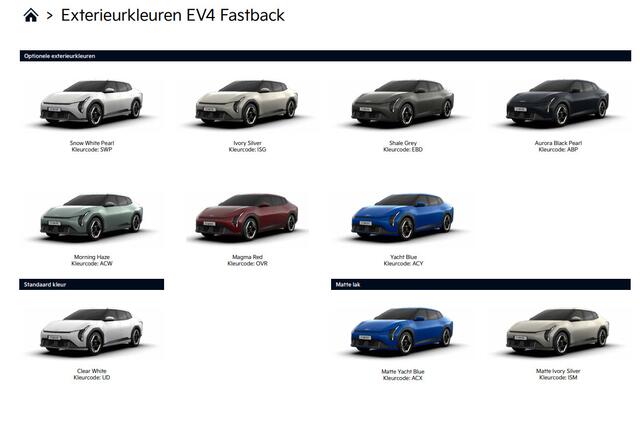 KIA EV4 Fastback GT-Line 81.4 kWh Glazen schuif-/kanteldak | Vegan lederen stoelbekleding | Elektrisch verstelbare voorstoelen | Slimme automatische achterklep | Harman Kardon premium sound system |