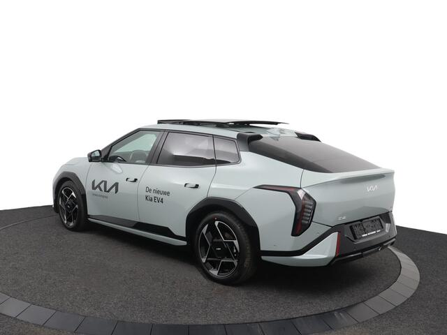 KIA EV4 Fastback GT-PlusLine 81.4 kWh - Head up Display - Elektrische stoelbediening - Kantel/Schuifdak - 360 graden camera - Fabrieksgarantie tot 09-2032 / 150.000 km
