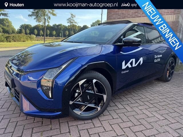 KIA EV4 Fastback GT-PlusLine 81.4 kWh | Nu Beschikbaar voor Proefrit en Bezichtiging!!!