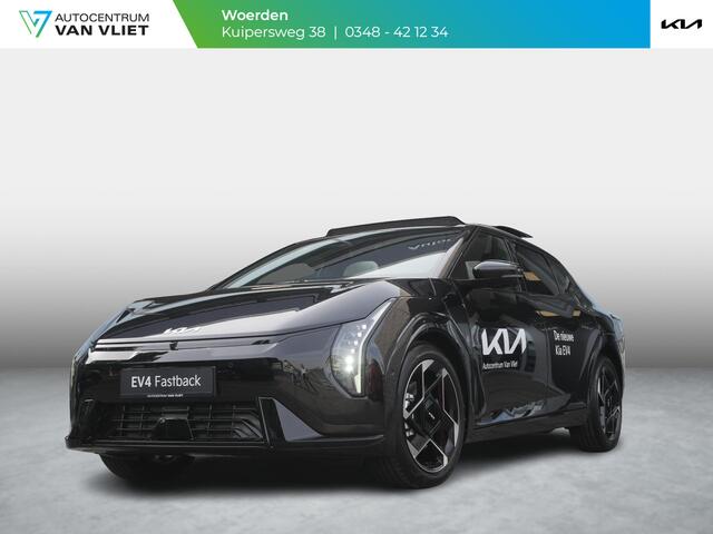 KIA EV4 Fastback GT-PlusLine 81.4 kWh | Cruise | Clima | Navi | stoelverwarming-ventilatie | Schuif-kanteldak | 360° camera |