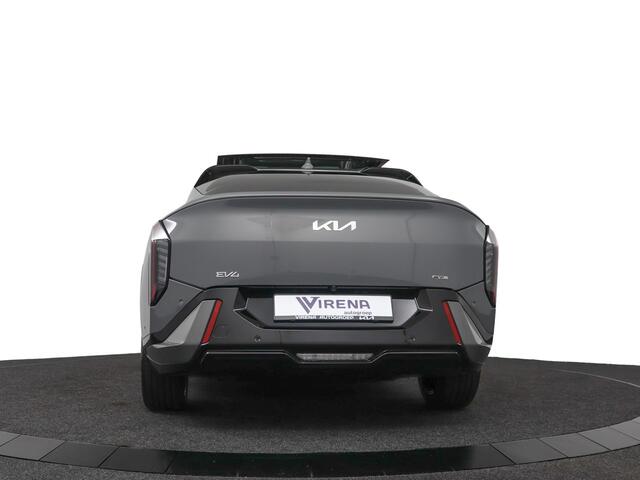 KIA EV4 Fastback GT-PlusLine 81.4 kWh Prijs incl. Inruilpremie - Stoelverwarming/ventilatie - Glazen Schuif-/kanteldak - Elektrisch verstelbare voorstoelen - Dodehoekcamera - Head-up display Fabrieksgarantie tot 2032 - Fabrieksgarantie tot 09-2032
