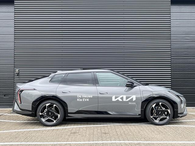KIA EV4 Fastback GT-PlusLine 81.4 kWh DEMO | Trekhaak | Stoelventilatie | Panoramisch schuifkanteldak | Stoel ventilatie | 360 graden camera | Beschikbaar vanaf 02-2026 |