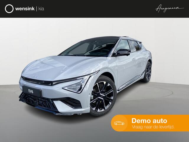 KIA EV6 GT-Line pano 84.0kWh Elektromotor 168kW Afneembare trekhaak | 360 Camera | Head-up display | Schuif/kantel dak