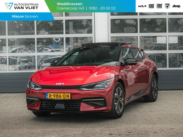 KIA EV6 GT-Line 77.4 kWh schuifkanteldak l Steoverwarming en stoel ventilatie l Meridian soundsysteem