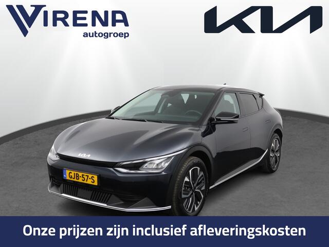 KIA EV6 Light Edition 58 kWh - SOH 98,9% - Stoel-/stuurverwarming - Cruise Control - Apple CarPlay/Android Auto - Navigatie - Fabrieksgarantie tot 08-2031