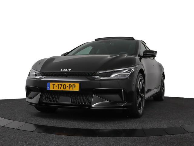 KIA EV6 GT AWD 77.4 kWh - 585PK - Sportstoelen - Head Up Display - 21'' Lichtmetalen velgen - Stoel-/Stuurverwarming -Suede Bekleding - Fabrieksgarantie tot 08-2030!