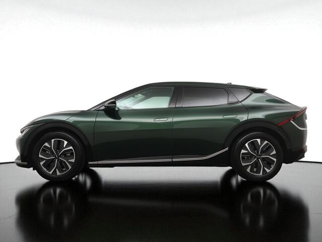 KIA EV6 58kWh Plus (SOH 97,7%) - Lederen bekleding - Navigatie - Elektr. stoelen - Stoel- en stuurverwarming - Afneembare trekhaak - Fabrieksgarantie tot 04-2030