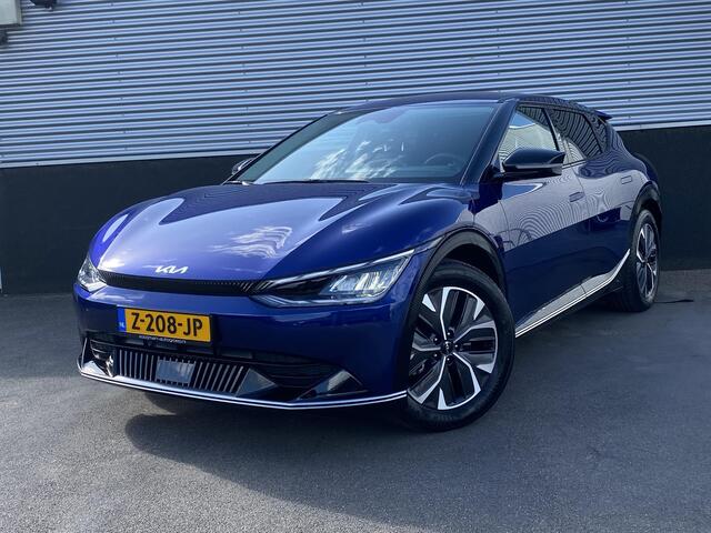 KIA EV6 Plus 77.4 kWh Trekhaak 13-polig, stoel ventilatie, stuur- & stoelverwarming, achterbank verwarmd, parkeersensoren, adaptieve cruise control, navigatie Apple CarPlay/Android Auto