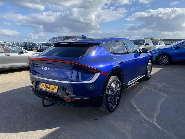 KIA EV6 Plus 77.4 kWh Trekhaak 13-polig, stoel ventilatie, stuur- & stoelverwarming, achterbank verwarmd, parkeersensoren, adaptieve cruise control, navigatie Apple CarPlay/Android Auto