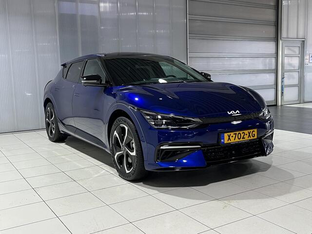 KIA EV6 GT-Line AWD 77.4 kWh 325PK, 360° Camera, Stoel en Stuur verwarming, Apple Carplay/Android Auto, Navigatie.