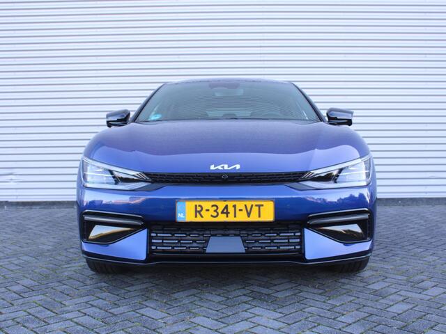 KIA EV6 GT-Line 77.4 kWh | Trekhaak | Stuur-/stoelverwarming + ventilatie | Camera rondom | Pano | Elek. stoelverstelling + achterklep | 19" LM | HUD |