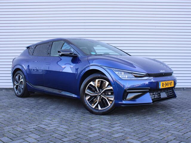KIA EV6 GT-Line 77.4 kWh | Trekhaak | Stuur-/stoelverwarming + ventilatie | Camera rondom | Pano | Elek. stoelverstelling + achterklep | 19" LM | HUD |