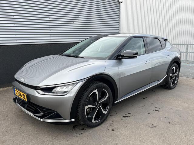 KIA EV6 Plus Advanced 77.4 kWh Schuif/kanteldak, Stoelkoeling, Stoelverwarming, Stuurwiel verwarmd, Seat memory, Dodehoekdetectie, Leder, Premium Sound, NL-auto