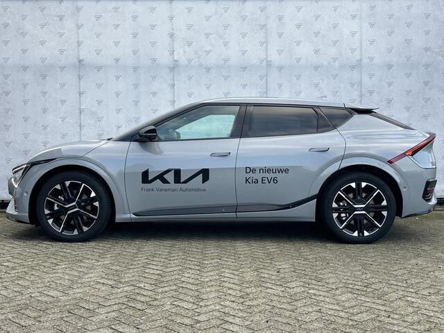 KIA EV6 GT Line 84 kWh Automaat | Pano | HUD | MeridianSound | 360-Camera | Alcantara/Leder | Memory Seats | Stoelverkoeling | Apple Carplay & Android Auto |