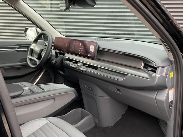 KIA EV9 Plus AWD 99.8 kWh Elektrisch wegklapbare trekhaak | DEMO | 7 Persoons | 360 Camera | Stoel Massage | Schuif/kantel dak |