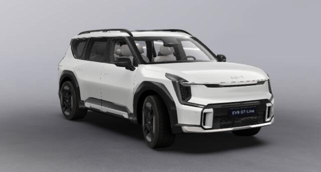 KIA EV9 GT-Line AWD 99.8 kWh | Betreft Ivory Silver Glossy