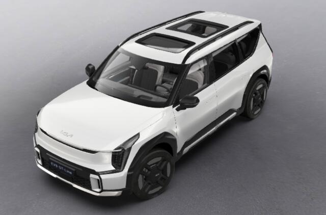 KIA EV9 GT-Line AWD 99.8 kWh | Betreft Ivory Silver Matte