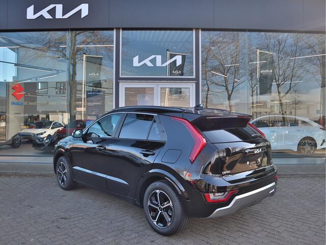 KIA Niro 1.6 GDi Hybrid DynamicPlusLine uit voorraad leverbaar! ECC Cr.Control-Adapt. Navi+Camera+BT Leder+Verw. SK-dak Keyless PDC Tot 10Jr. Kia-Garantie
