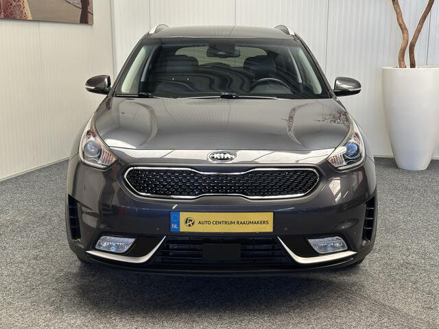 KIA Niro 1.6 GDi Hybrid DynamicLine STOF/LEDER NAVIGATIE ADAPTIVE CRUISE CONTROL CLIMATE CONTROL KEYLESS GO APPLE CARPLAY/ANDROID RIJSTROOKSENSOREN ACHTERUITRIJCAMERA ZEER MOOI !! 3010