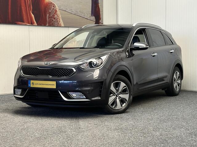 KIA Niro 1.6 GDi Hybrid DynamicLine STOF/LEDER NAVIGATIE ADAPTIVE CRUISE CONTROL CLIMATE CONTROL KEYLESS GO APPLE CARPLAY/ANDROID RIJSTROOKSENSOREN ACHTERUITRIJCAMERA ZEER MOOI !! 3010