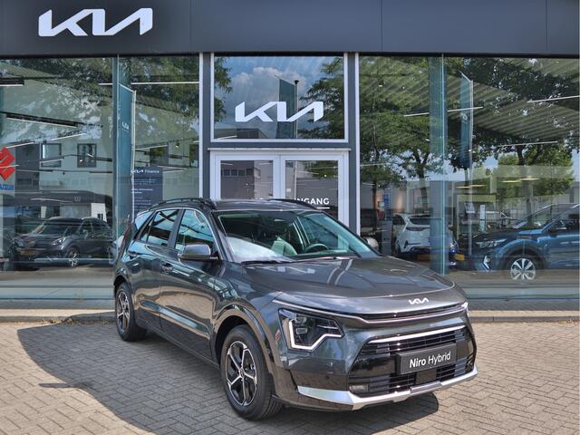 KIA Niro 1.6 GDi Hybrid DynamicPlusLine | Cruise Control Adaptief | Navigatie | Leder | Stoel+StuurVerwarming | Schuif/Kanteldak | Tot 10Jr. Kia-Garantie