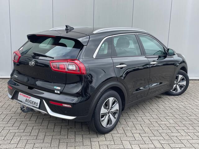 KIA Niro 1.6 GDi Hybrid First Edition Navigatie, Climate Control, Cruise Control, Half Leder, Trekhaak alleen voor Fietsendrager